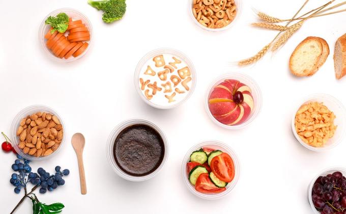 Plastikowe pojemniki do przechowywania żywności i napojów zestawione z pokrywkami - mikrofalówka, zamrażarka i zmywarka bezpieczne, przyjazne dla środowiska 1