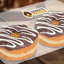 Jednorazowe plastikowe pojemniki z przejrzystymi pokrywkami 10