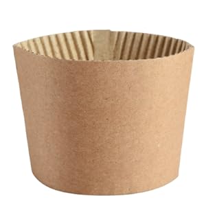 Natural Kraft Brown Coffee Sleeves