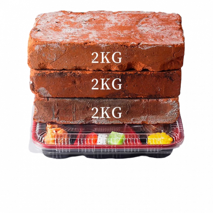 1000 ml prostokątne jednorazowe komory jednorazowe mikrofalówki pojemnik z jedzeniem na wynos 2