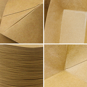 Kraft Paper Food Trays