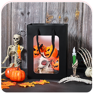 Torby z oknem 10x7x5 Torby prezentów na Dzień Matki propozycja cukierki prezent, imprezowe opakowanie prezentów 7