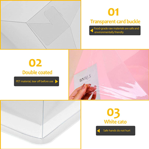 Pudełka do pakowania ciast Wysokie pudełka do ciast z pokrywką i wstążką 148ft Wysokie pudełka do ciast dla ciast dla 4-calowej podwójnej warstwy 2