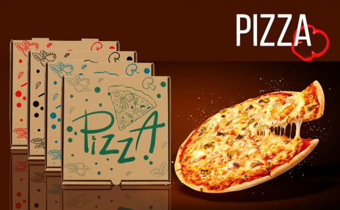 Pudełka do pizzy Pudełka kartonowa Pudełka na wynos Pudełka na prezent Pudełka na wynos Wysyłka pocztowa Pudełka do przechowywania 0