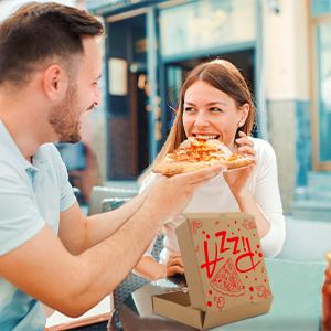 Pudełka do pizzy Pudełka kartonowa Pudełka na wynos Pudełka na prezent Pudełka na wynos Wysyłka pocztowa Pudełka do przechowywania 2