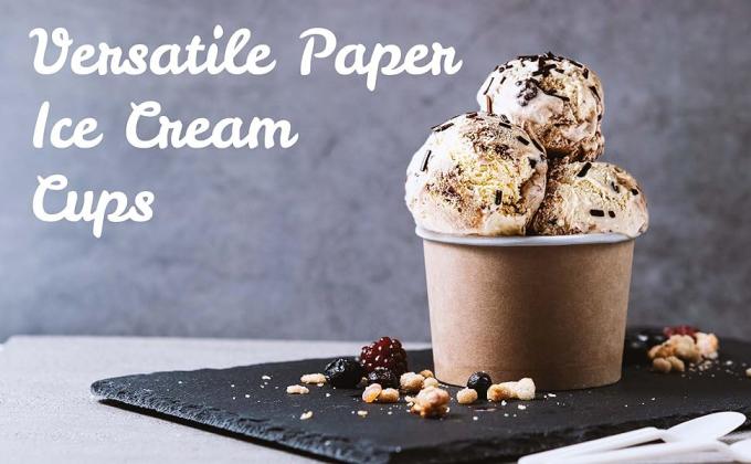 Paper Ice Cream Cups