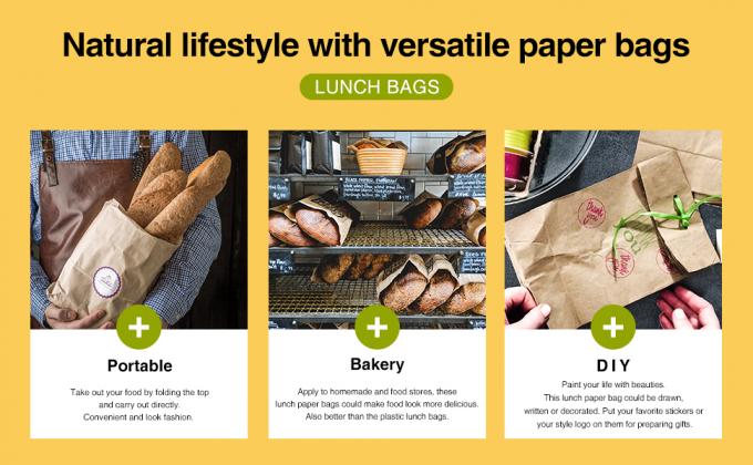 lunch bags paper snack