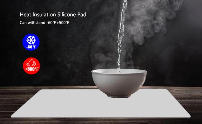 Ekstra duży silikonowy protector stołowy Matka do malowania, gliny, projektów, sztuki i rzemiosła, lutowania i żywicy 0