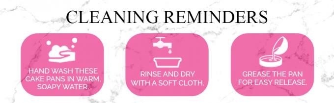 4-calowy, 6-calowy, 8-calowy zestaw na ciasto na 3-poziomowe ciasto - aluminiowe zestawy na ciasto na ciasto na urodziny ślubne 2