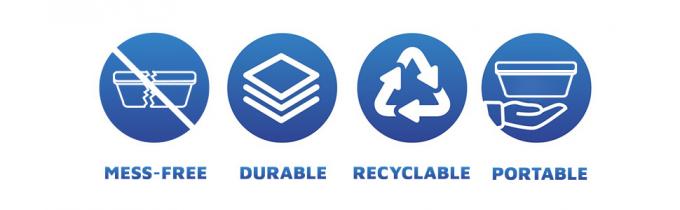 9 X 9 Ciasto z puszki do grilla, pieca toster, przygotowywania posiłków, pieczenia, na wynos. 0