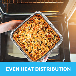 9 X 9 Ciasto z puszki do grilla, pieca toster, przygotowywania posiłków, pieczenia, na wynos. 5