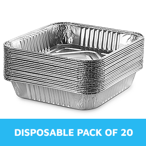 9 X 9 Ciasto z puszki do grilla, pieca toster, przygotowywania posiłków, pieczenia, na wynos. 6