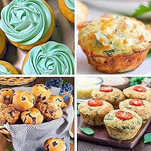 Ciastko do ciastek z silikonu Mini 24 kubki Ciastko do ciastek, Ciastko do ciastek do ciastek i ciastek 2