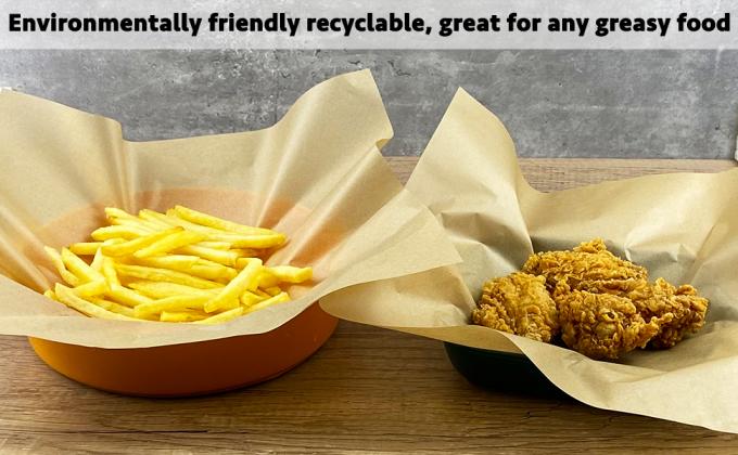 hamburger wrapping paper