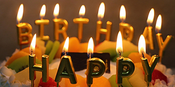 Urodziny Papier Fans Banner Konfetti Balon Fajerwerki Złoty Cupcake Topper Złoty Party Tematyczny Dekor Dziewczyna Chłopiec Dziecko 3