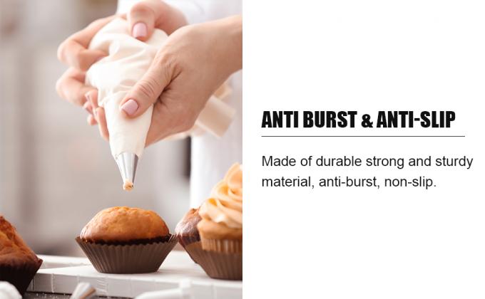 Worki z rurami, worki z ciastkami 12 cali 100 sztuk, jednorazowe worki z rurami z lodem 2