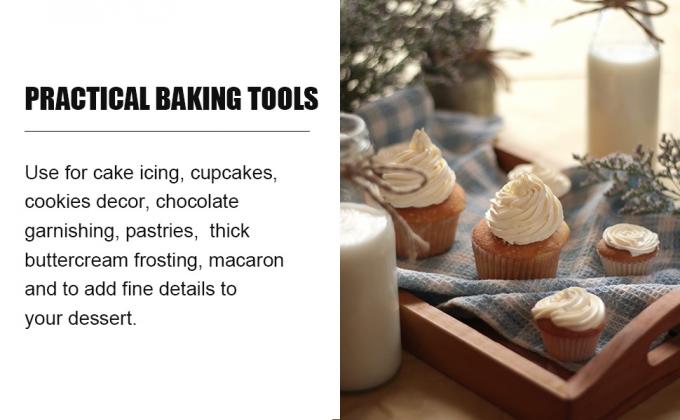 Worki z rurami, worki z ciastkami 12 cali 100 sztuk, jednorazowe worki z rurami z lodem 3