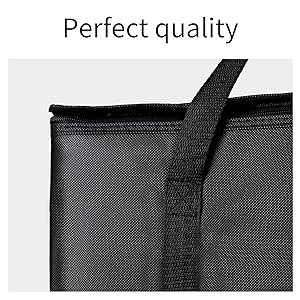 Wyposażone worki do dostaw żywności, XXXL Wyposażone wielokrotnie używalne chłodniczki spożywcze/worki grzewcze, worki do zakupów/podróży/przewozów 15