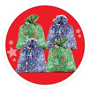 Large Christmas Gift Bags Wrapping Giant Gift Bags