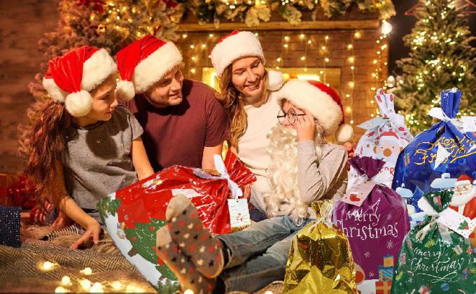 large christmas gift bags