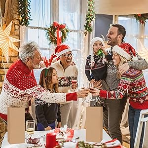 Kraft Paper Bags Recyclable Brown Wine Bags Paper Gift Bags Retail Bags Shipping Bags With Handles