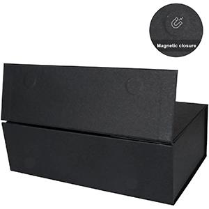 Niestandardowe drukowanie logo sztywny karton luksusowy otwarty opaski magnetyczne składane opakowania pudełko podarunkowe ubrania czapka papierowe pudełka 4