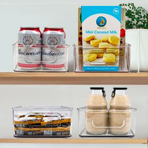 Refrigerator Organizer Bins