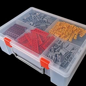 SHIYIJIA bead storage  Organizer Containers Plastic Clear Box