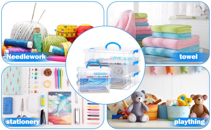  3 Layer Stack & Carry Storage Box 08