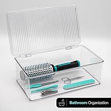 clear container bins