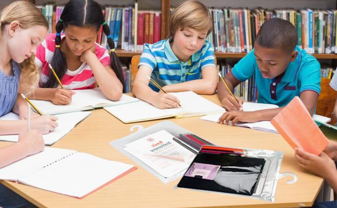 Wieszające torby z wieszakiem,13" x11" duże hakem, torby z wieszaczami, książki, torebka szkolna, zestaw zaopatrzenia 0